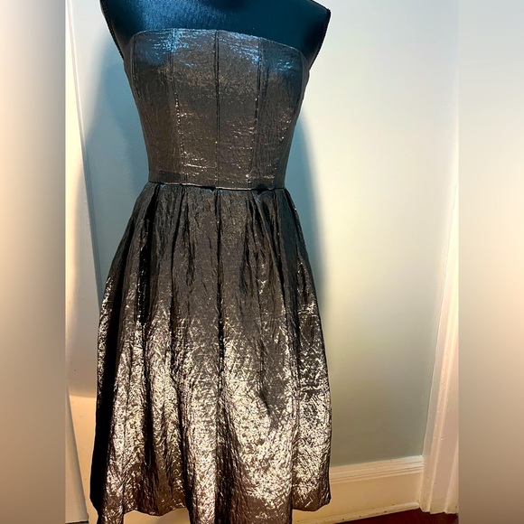 Calvin Klein, Size Small, Color Metallic Gray - Picture 1 of 3